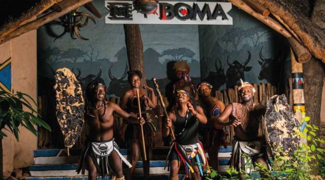 A Place of Eating, The Boma Dinner & Dance Show